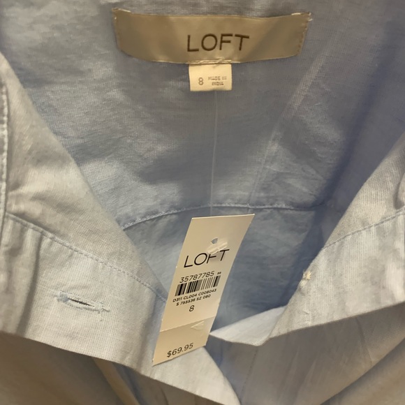 New with Tags Loft Twist Tunic Blouse - Picture 4 of 4